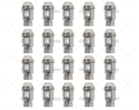 PACK 20 TUERCAS OMP SPEED 12x125 GRIS