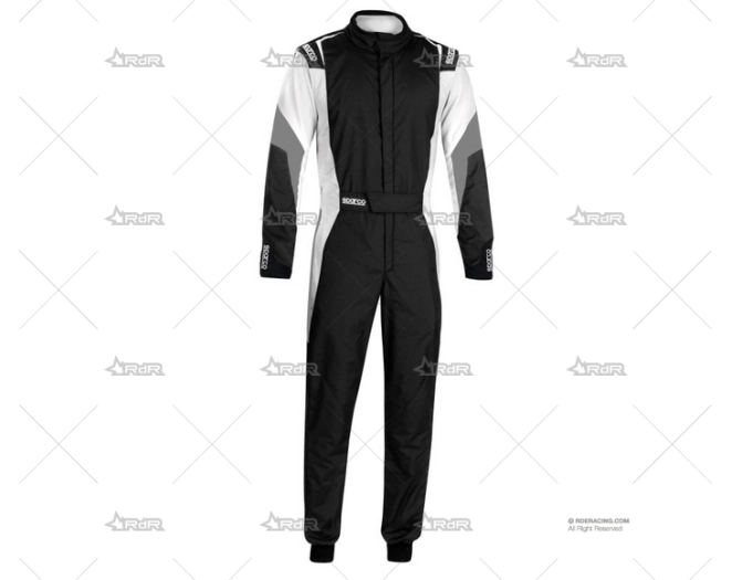 MONO COMPETICION TALLA 54 NEG/BLANCO/GRI SPARCO