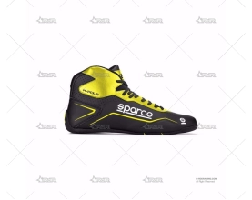 BOTINES K-POLE 36 NEGRO/AMARILLO SPARCO