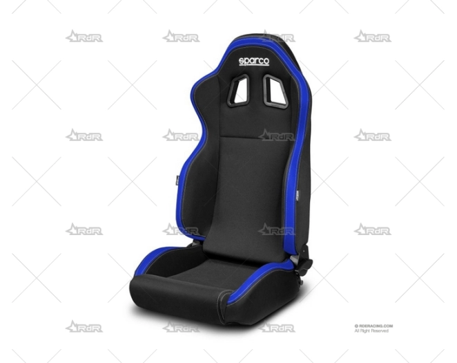 ASIENTO R100 MY2022 NEGRO/AZUL SPARCO