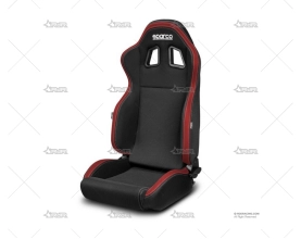 ASIENTO R100 MY2022 NEGRO/ROJO SPARCO