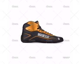 ZAPATILLAS K-POLE TALLA 35 NEGRO/NARANJA SPARCO