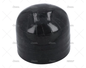 TAPON SILICONA REFORZADO 38mm NEGRO XTREM