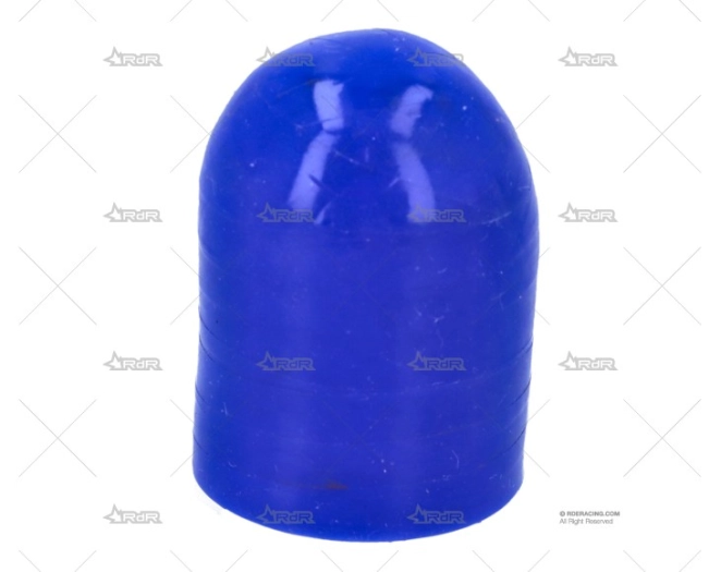 TAPON SILICONA REFORZADO 22mm AZUL XTREM