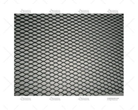 REJILLA ALU. NEGRA ROMBO GRANDE 20x10mm BRAND R