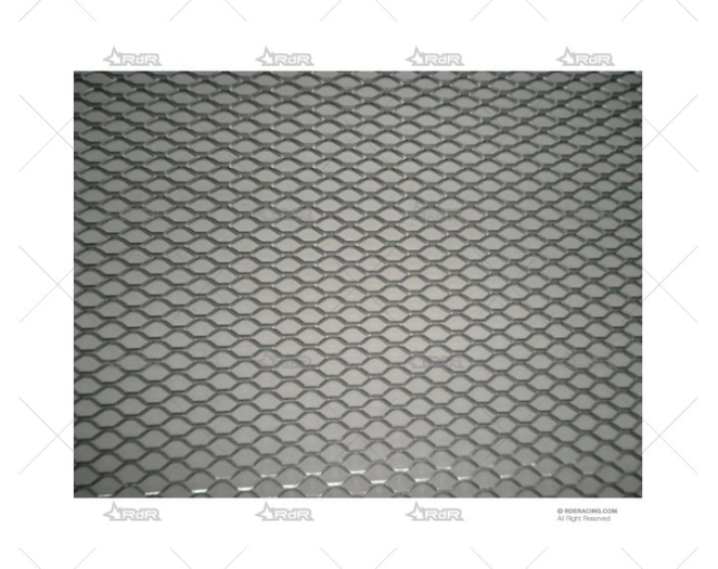REJILLA ALUM. 120X30CM ROMBO GND. PLATA BRAND R