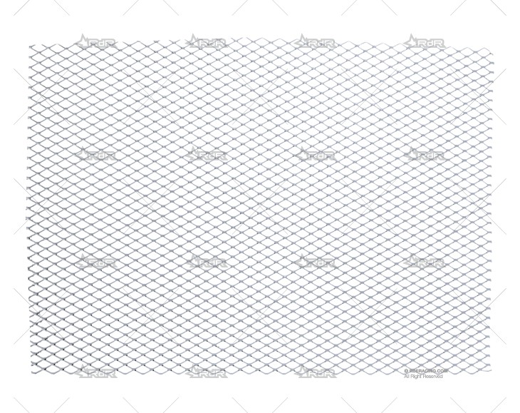 REJILLA ALUM. 120X30CM ROMBO GND. PLATA BRAND R