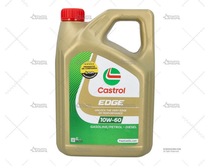 ACEITE 10W 60 CASTROL EDGE FST 4L CASTROL