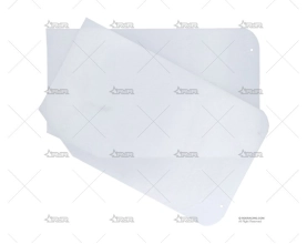 FALDILLAS RUEDA 2mm 50X30cm BLANCAS BRAND R