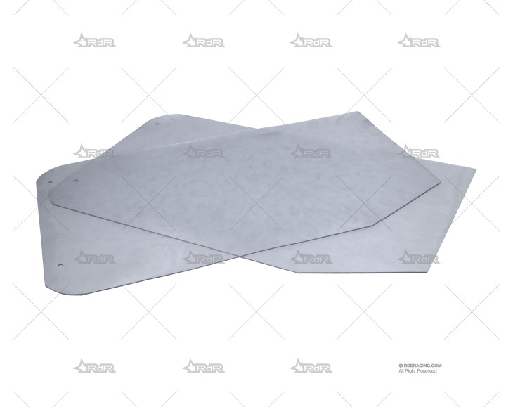 FALDILLAS RUEDA 2mm 50X30mm TRANSPARENTE BRAND R