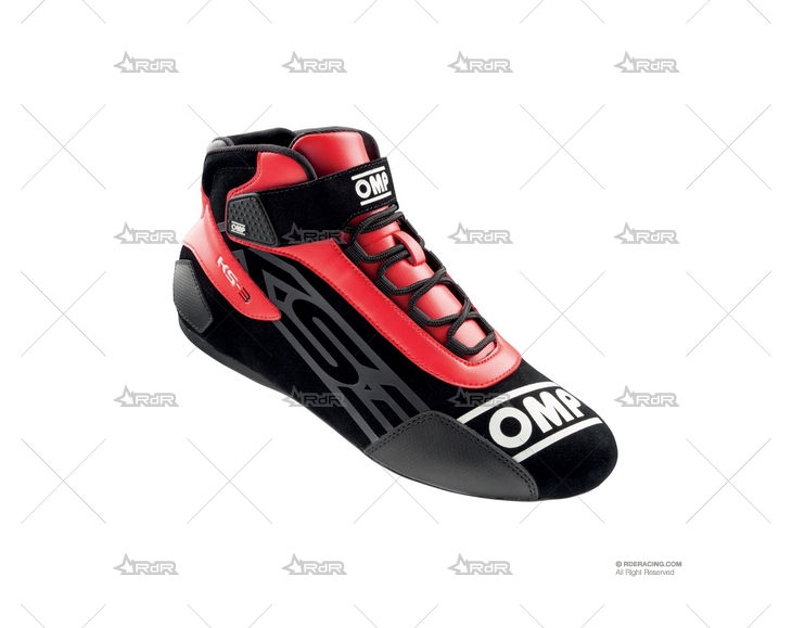 BOTINES OMP KS-3 NEGRO/ROJO T.42 OMP