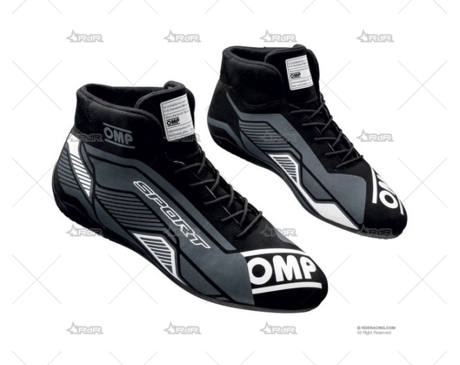 BOTINES OMP SPORT NEGRO/GRIS T.45