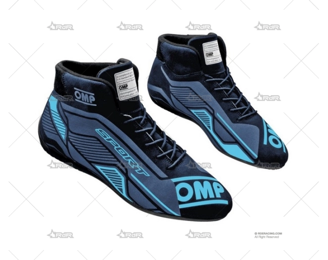 BOTINES OMP SPORT NEGRO/CIAN T.43