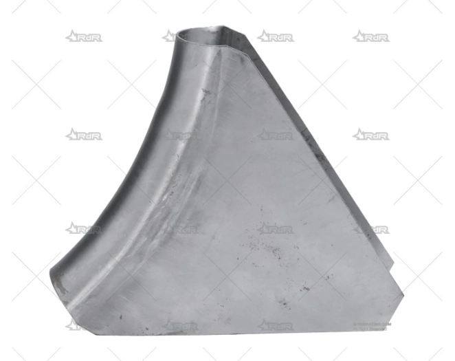 CARTELA ACERO CURVADA CRUZ PUERTA 60º QSP