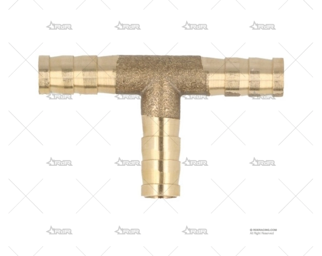 UNION TUBOS "T" METALICA  6mm QSP