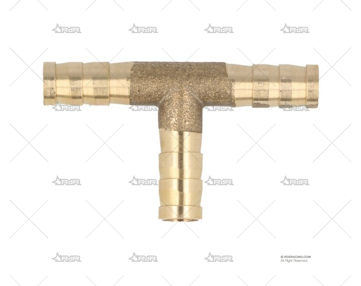 UNION TUBOS "T" METALICA  6mm QSP