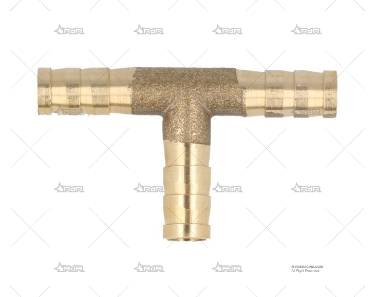 UNION TUBOS "T" METALICA  8mm QSP