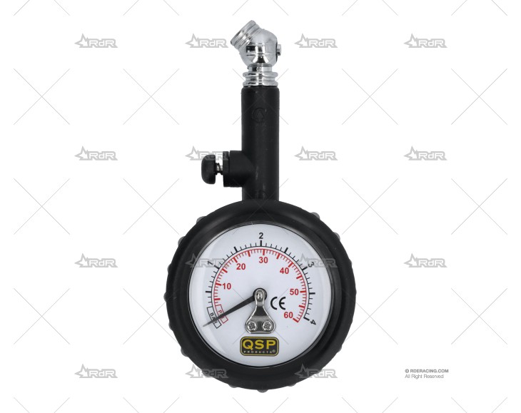 RELOJ PRESION NEUMATICOS PORTATIL 50mm QSP