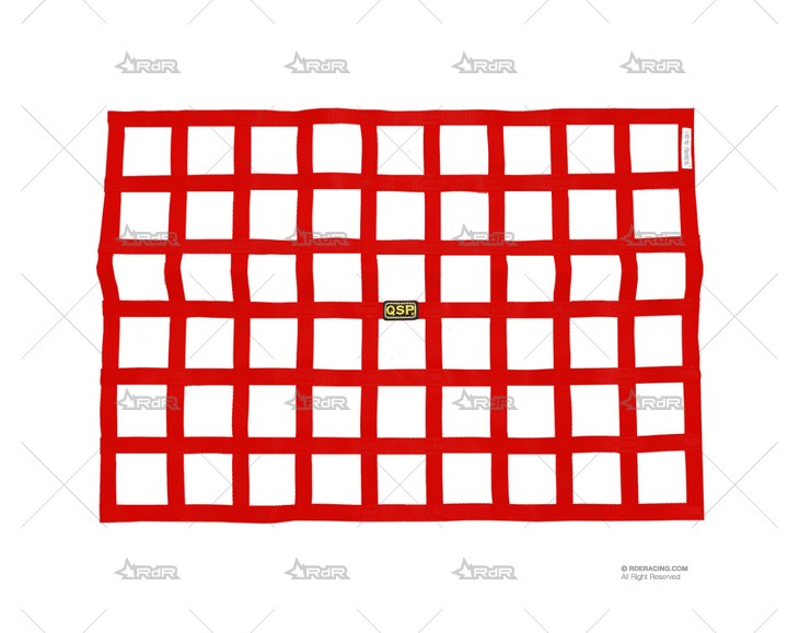 RED DE VENTANILLA QSP COLOR ROJO QSP