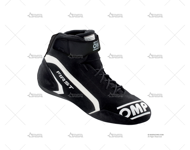 BOTINES OMP FIRST NEGRO/BLANCO T.45