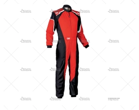 MONO OMP KS-3 KART NEGRO/ROJO T.58 OMP