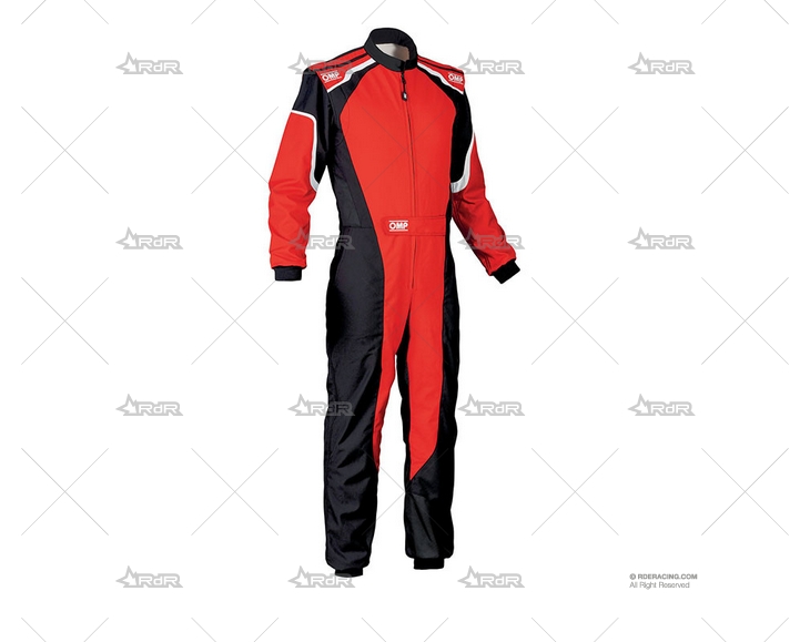 MONO OMP KS-3 KART NEGRO/ROJO T.58 OMP