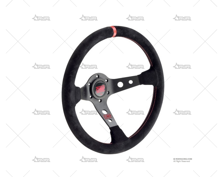 VOLANTE OMP CORSICA NEGRO/ROJO/ANTE OMP