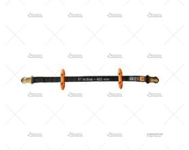 KIT CORREA FIJACION HANS DESLIZANTE 17" HANS