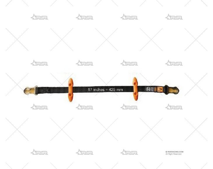 KIT CORREA FIJACION HANS DESLIZANTE 17" HANS