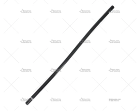 TUBO SILICONA RECTO 16mm 1m NEGRO XTREM