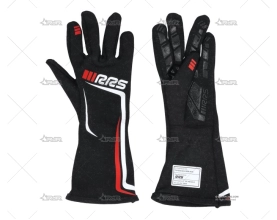 GUANTES FIA GRIP2 T.10/L NEGRO/ROJO FIA RRS