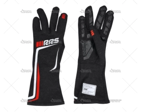 GUANTES FIA GRIP2 T.9/M NEGRO/ROJO RRS