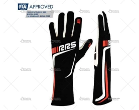 GUANTES RRS GRIP2 T.S NEGRO/ROJO FIA RRS