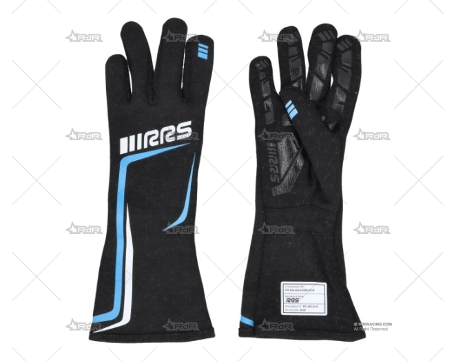 GUANTES RRS GRIP2 T.XL NEGRO/AZUL FIA RRS