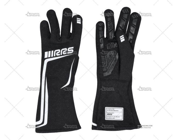 GUANTES FIA GRIP2 T.8/S NEGRO/BLANCO RRS