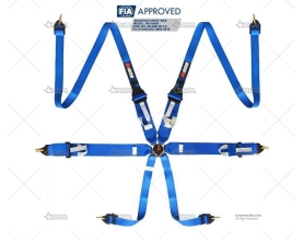 ARNES 6 PUNTOS FIA R6 2+3" HANS AZUL RRS