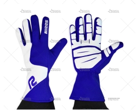 GUANTES PILOTO KARTING AZUL T.L/10 RRS