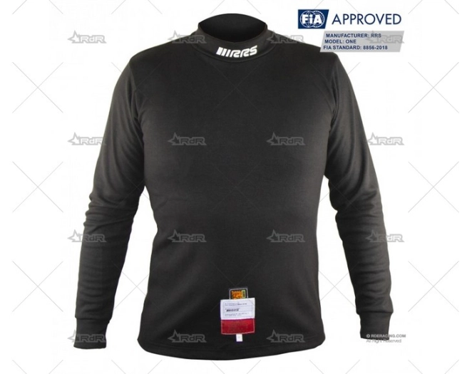 CAMISETA IGNIFUGA FIA ONE T.S NEGRO RRS