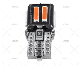 BOMBILLA T10 12V W5W LED KATUR ROJO x1 KATUR