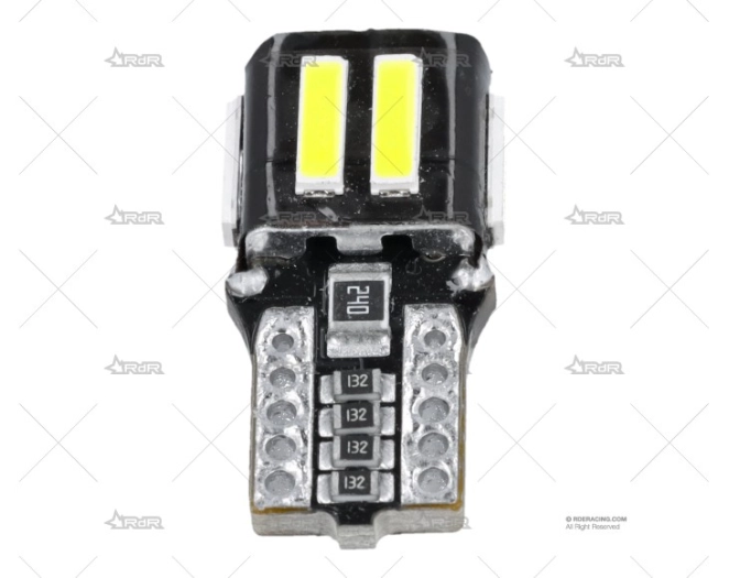 BOMBILLA T10 12V W5W LED KATUR BLANCA x1 KATUR