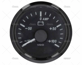 AMPERIMETRO VDO SVW 100-100AMP 52mm VDO