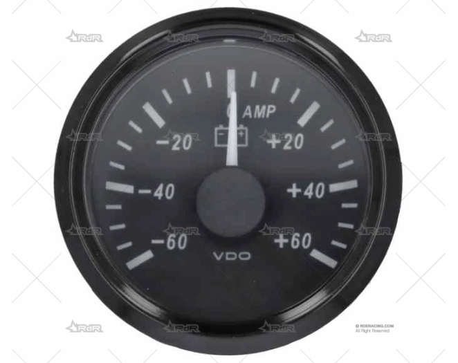 AMPERIMETRO VDO SVW 60-60AMP 52mm