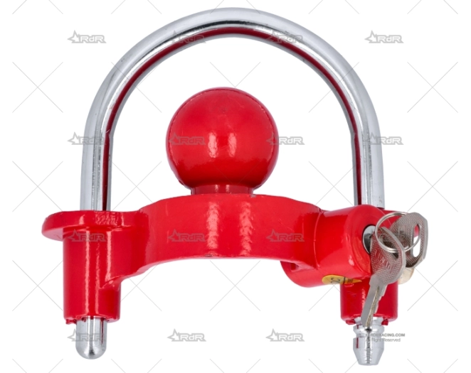 ANTIRROBO REMOLQUE ENGANCHE BOLA 0-48mm BRAND R