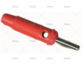 BANANA CON ESPARRAGO 4mm ROJA BRAND R