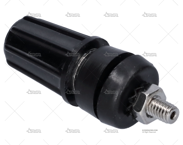 BORNE LATON NEGRO 4mm BRAND R