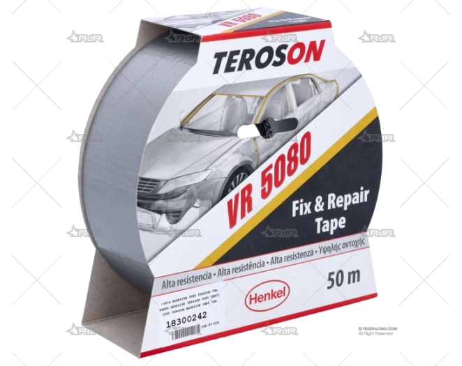 CINTA ADHESIVA 5080 TEROSON 50mts LOCTITE