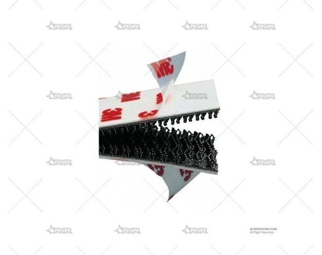 CINTA VELCRO ADHESIVO 25mmx1m BRAND R