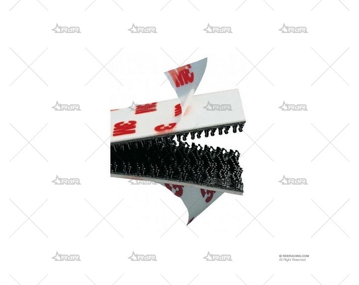 CINTA VELCRO ADHESIVO 25mmx1m BRAND R