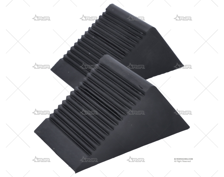 CUÑA TACO GOMA 105x75x75mm             2 MUDRIVER