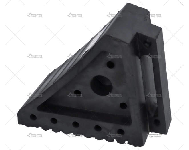 CUÑA TACO GOMA 200x150x100mm MUDRIVER